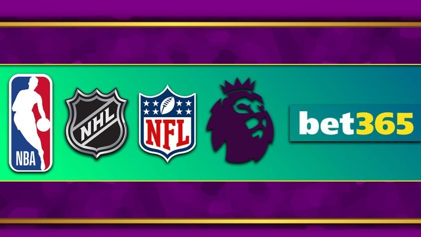 NBA, NFL, MLB, NHL, Sports, Bet365